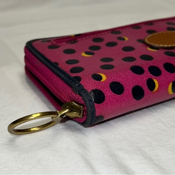 Fossil wallet polka dot design - Picture 5 of 10